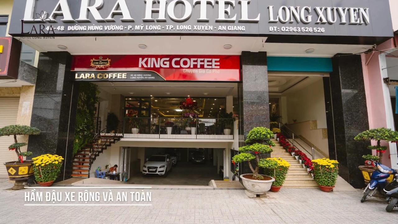 Lara Hotel Long Xuyên エクステリア 写真
